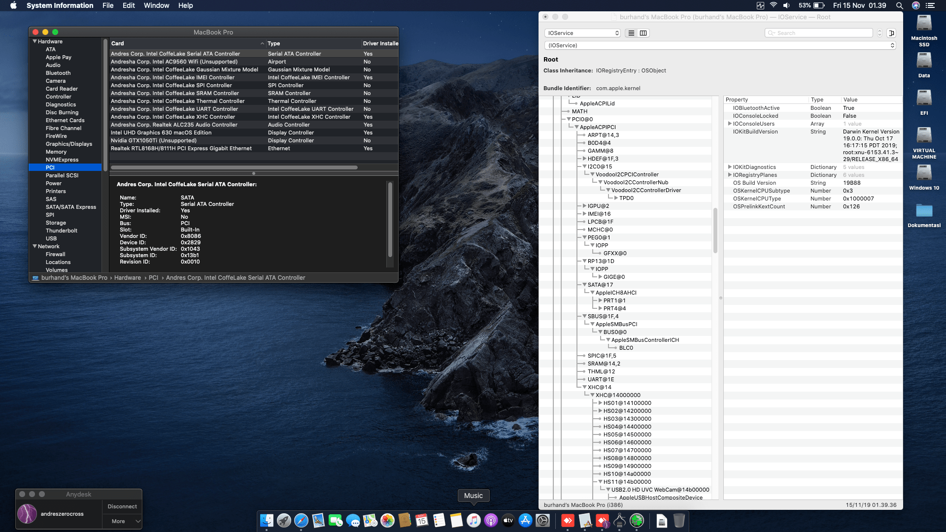 ASUS TUF FX505GE [Coffelake   Intel UHD 630 + I2C] 9